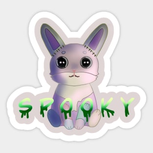 Spooky Bunny Sticker